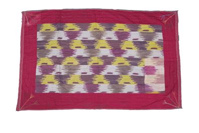 Tessuto Ikat, Uzbekistan, fine XIX secolo, Dimensioni 160x102 cm