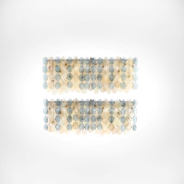 Due lampade a parete mod. Torcello