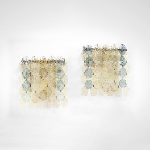 Due lampade a parete mod. Torcello