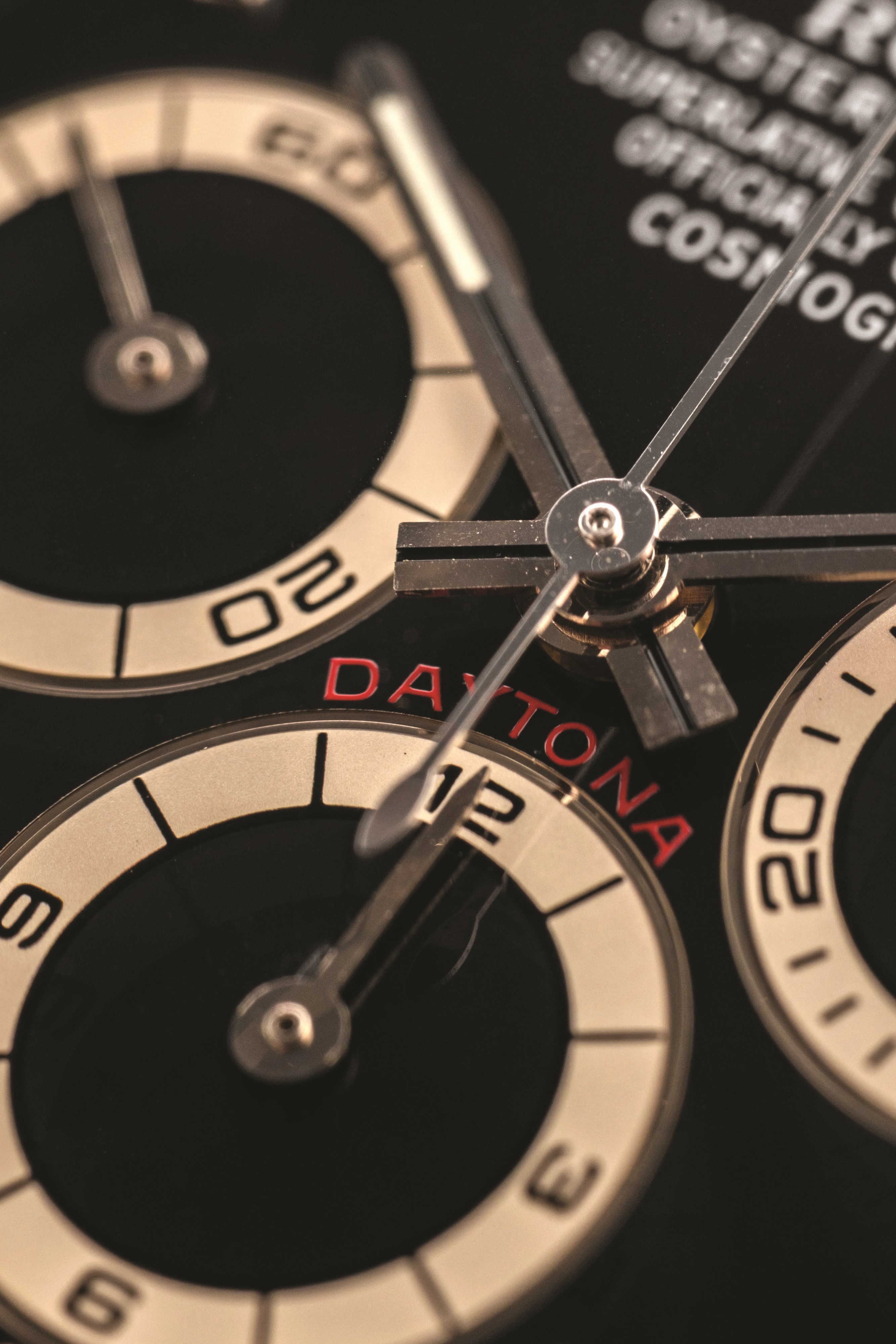 Rolex - Daytona “Zenith” ref. 16520, quadrante nero con contatori bianchi, circa 1994