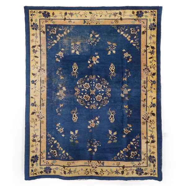 Tappeto Pechino, Cina fine XIX inizio XX secolo