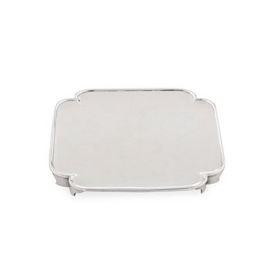 Tiffany, Salver polilobato, argento 925, inizio XX secolo