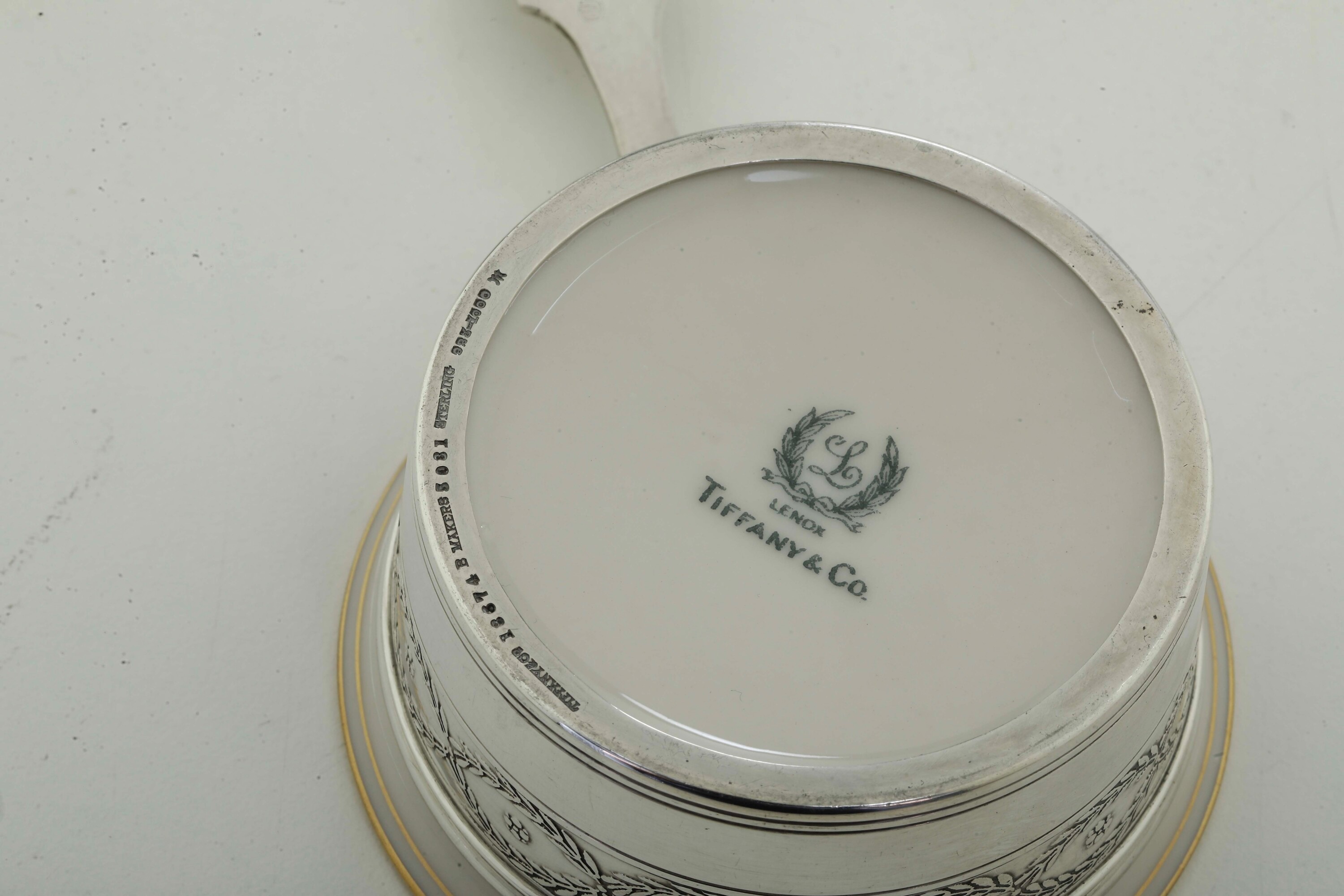 Sei Coppette con Manico. Tiffany, U.s.a., XX Secolo