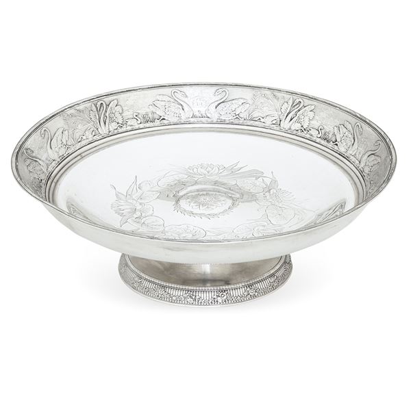 Alzata. Gorham, U.S.A. XIX-XX secolo