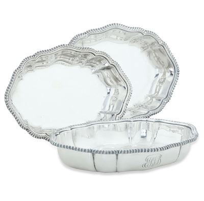 Tre Cestini Ovali. Tiffany, U.s.a., XIX Secolo