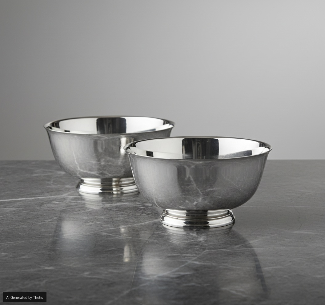 Coppia di Coppe. Tiffany, U.s.a., 1955 e 1956