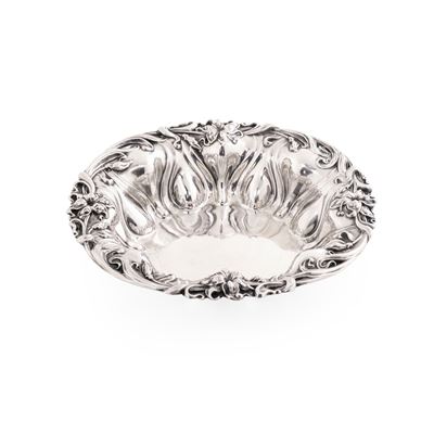 Meridem Britannia Company, Cestino in argento 925 fuso e sagomato