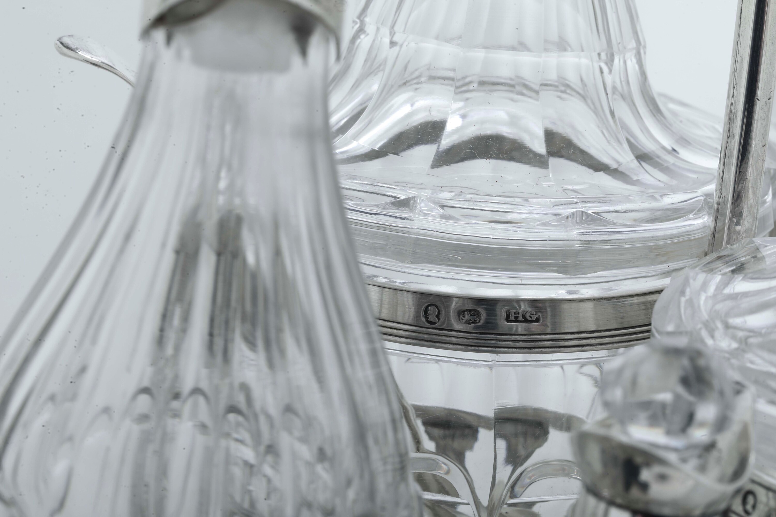 Cruet. Londra 1790, Argentiere Henry Green