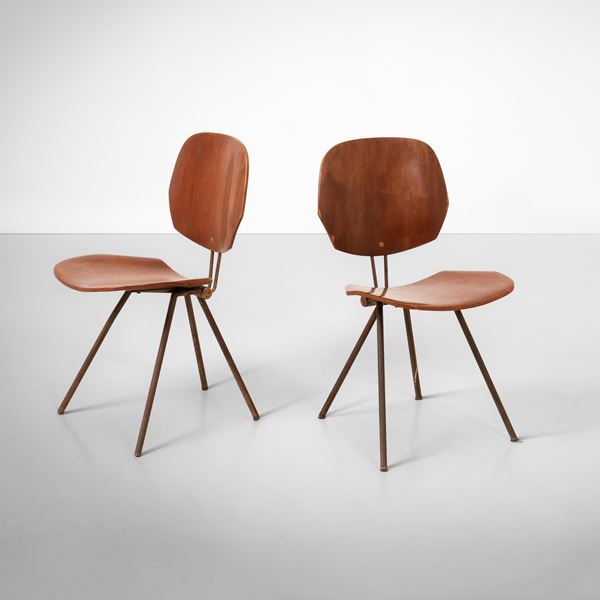 Osvaldo Borsani - Due sedie pieghevoli mod. S88