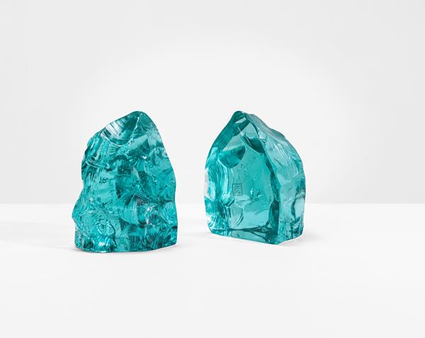 Fontana Arte - Due fermalibri mod. 1977