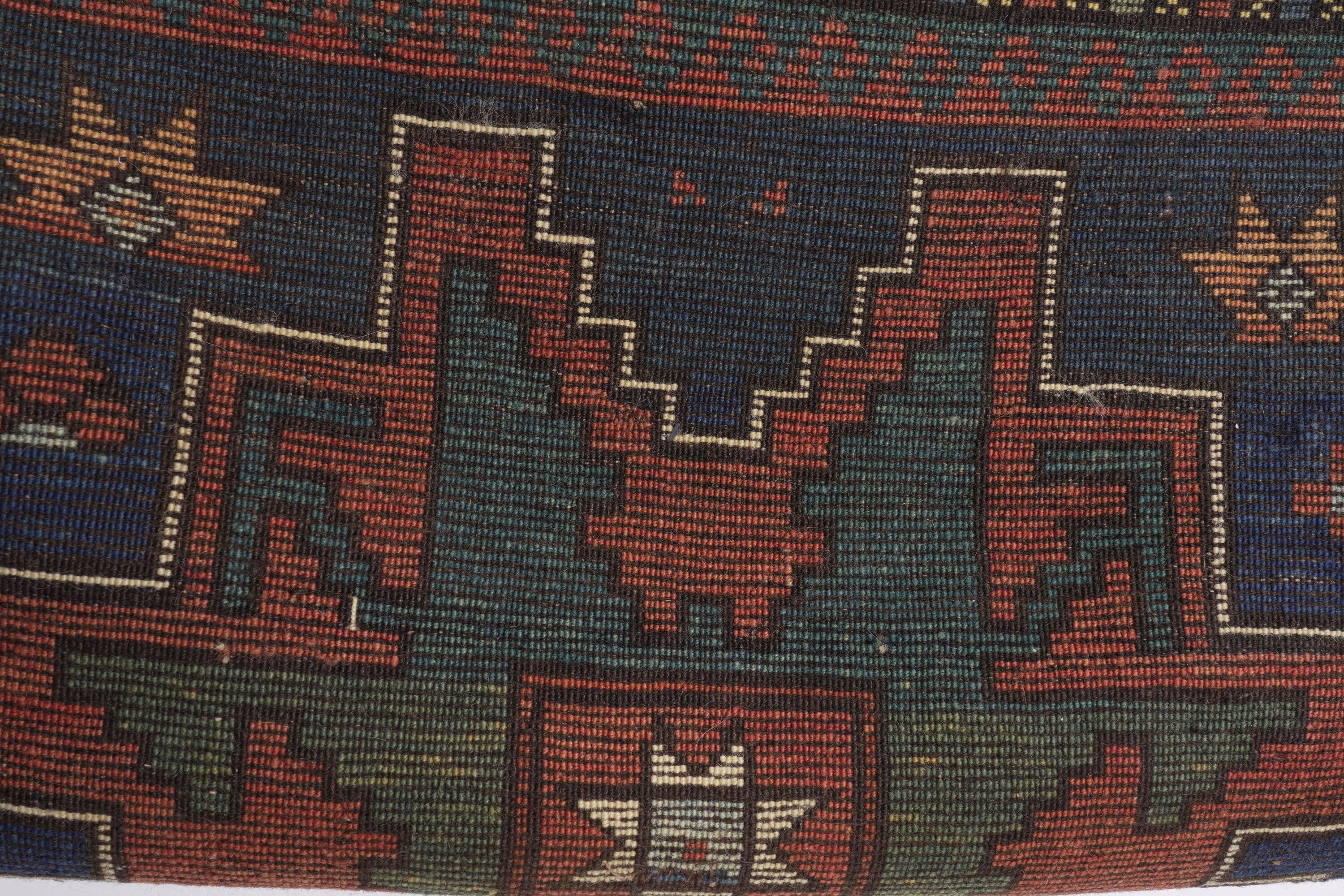 Tappeto Shirvan Lesghi, Caucaso, fine XIX secolo, Cm 202x103