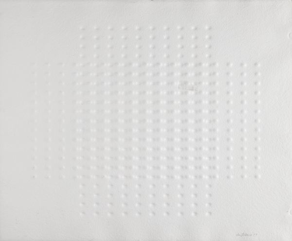 Enrico Castellani - Untitled