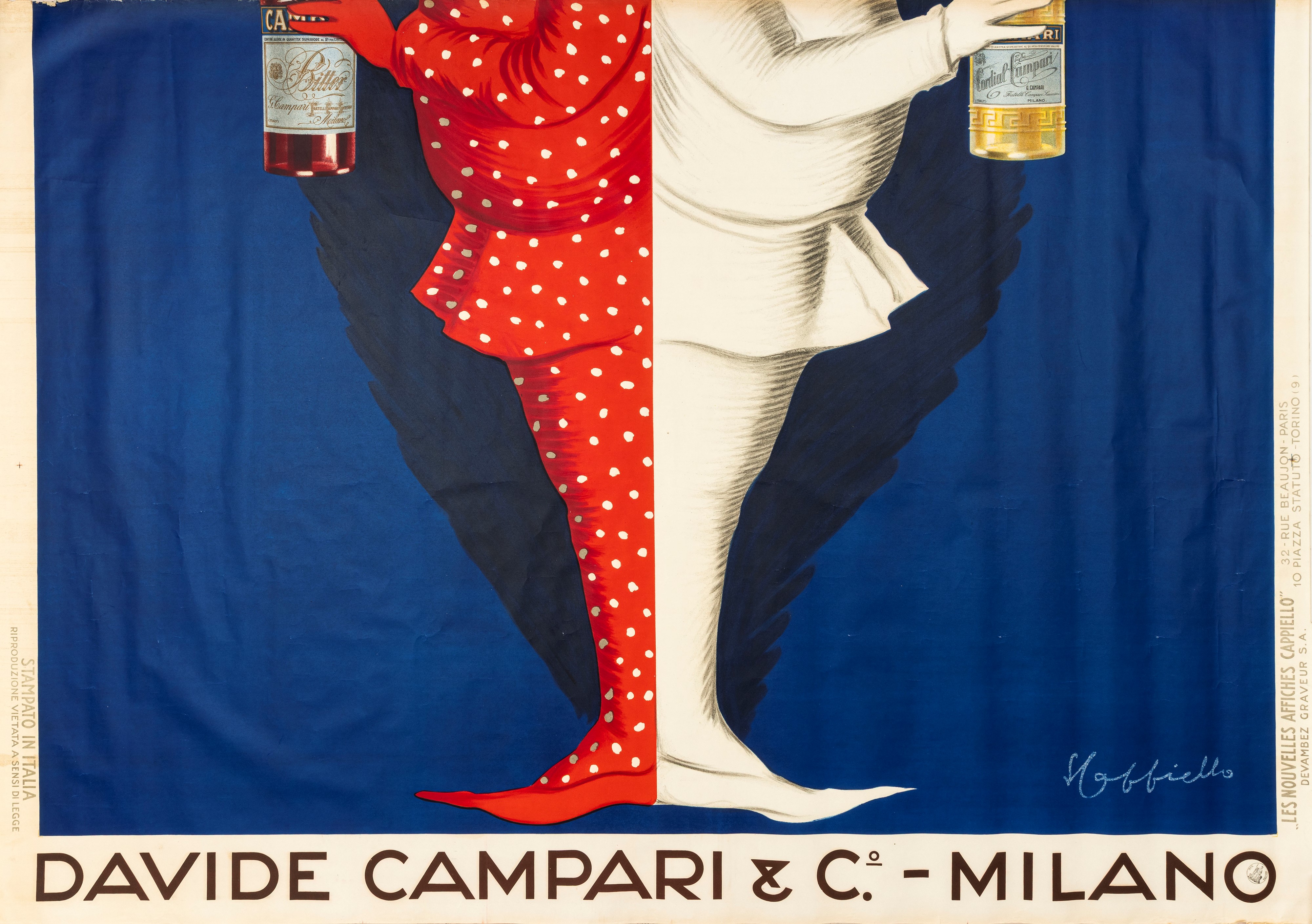 Leonetto Cappiello - Campari Bitter & Cordial