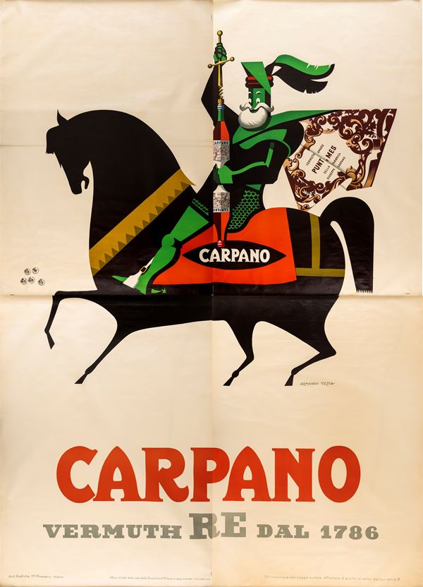 Armando Testa - Carpano - Vermuth del Re