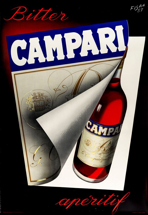 Carlo Fisanotti Fisa - Bitter Campari apertif