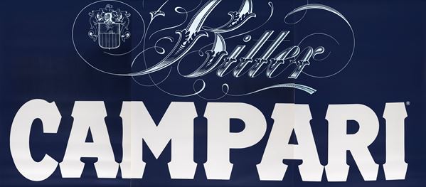 Artista non identificato - Banner Bitter Campari