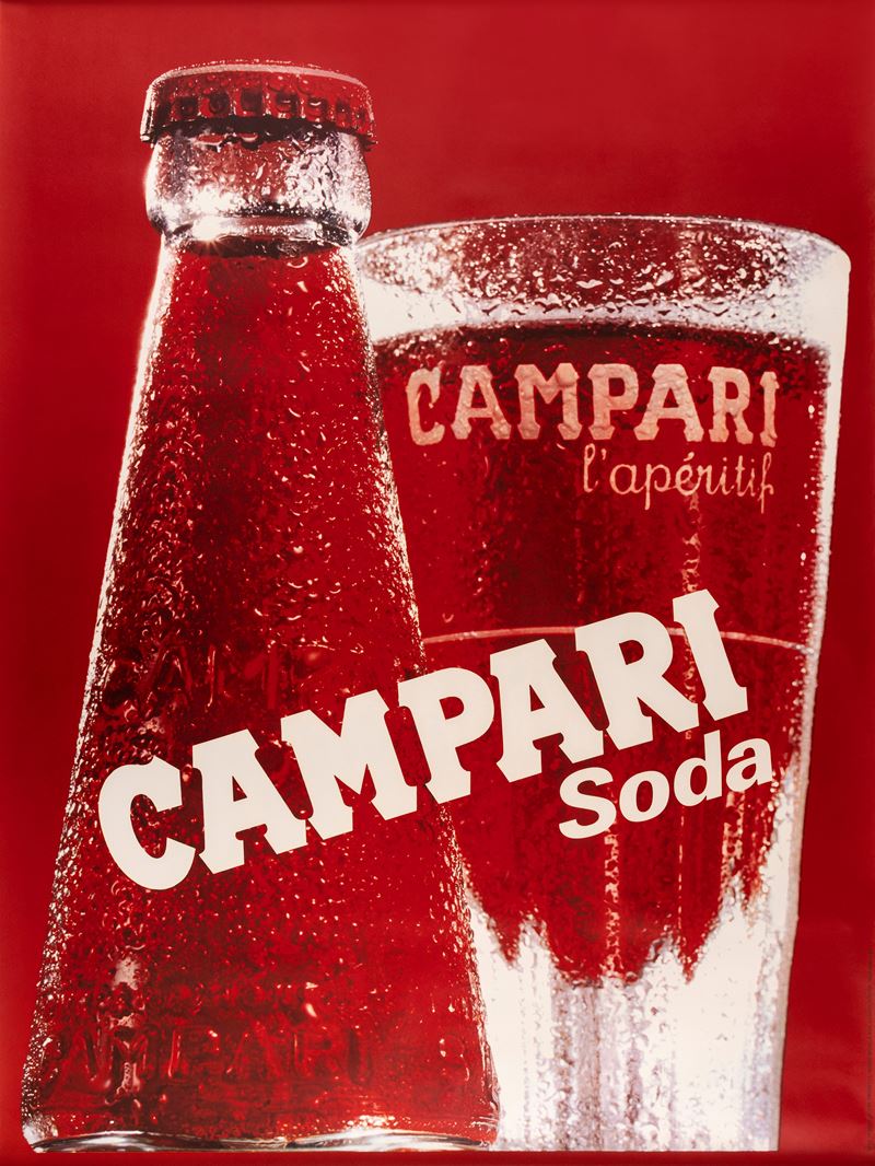 Sergio Michels &amp; Perret : Campari Soda - Campari l'aperitif  - Asta Manifesti e Collectibles - Cambi Casa d'Aste