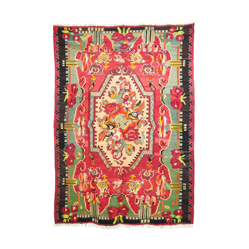 Kilim Bessarabia inizio XX secolo  - Auction Fine Carpets and Rugs - Cambi Casa d'Aste