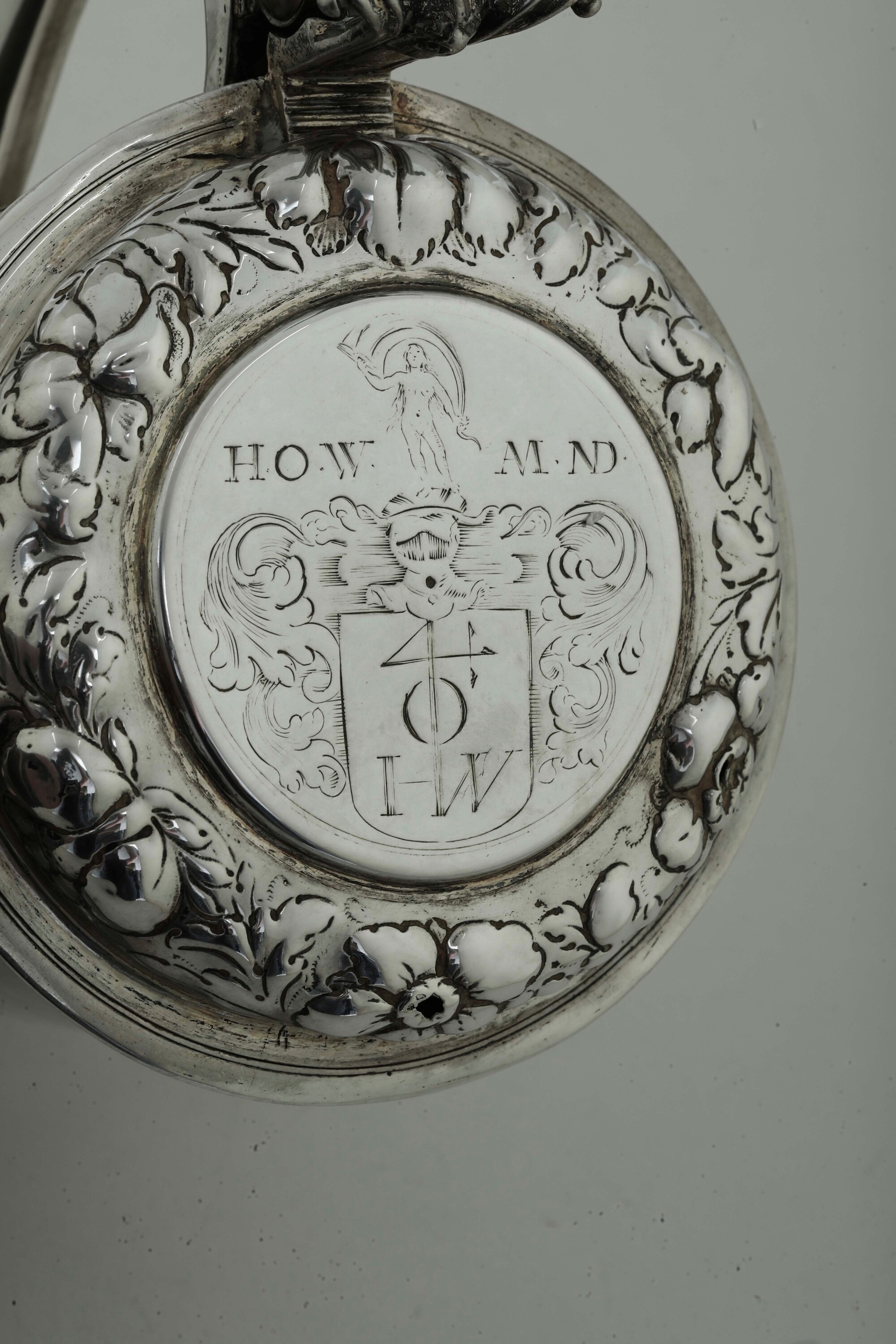 Tankard. Danimarca, Aarhus XVIII Secolo. Argentiere Niels Holst Wendelboe (1762-1811)