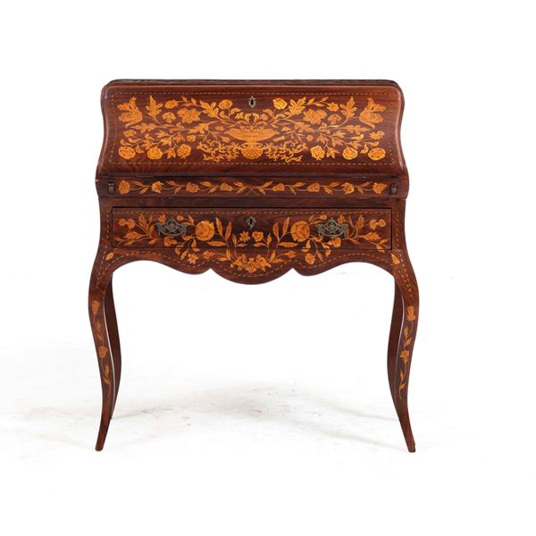 Ribalta olandese intarsiata. XX secolo