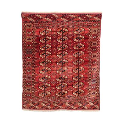 Tappeto Tekke, Ovest Turkestan, inizio XX secolo, 160x130 cm