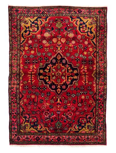 Tappeto Mossul, Persia, XX secolo, cm 203 x 138