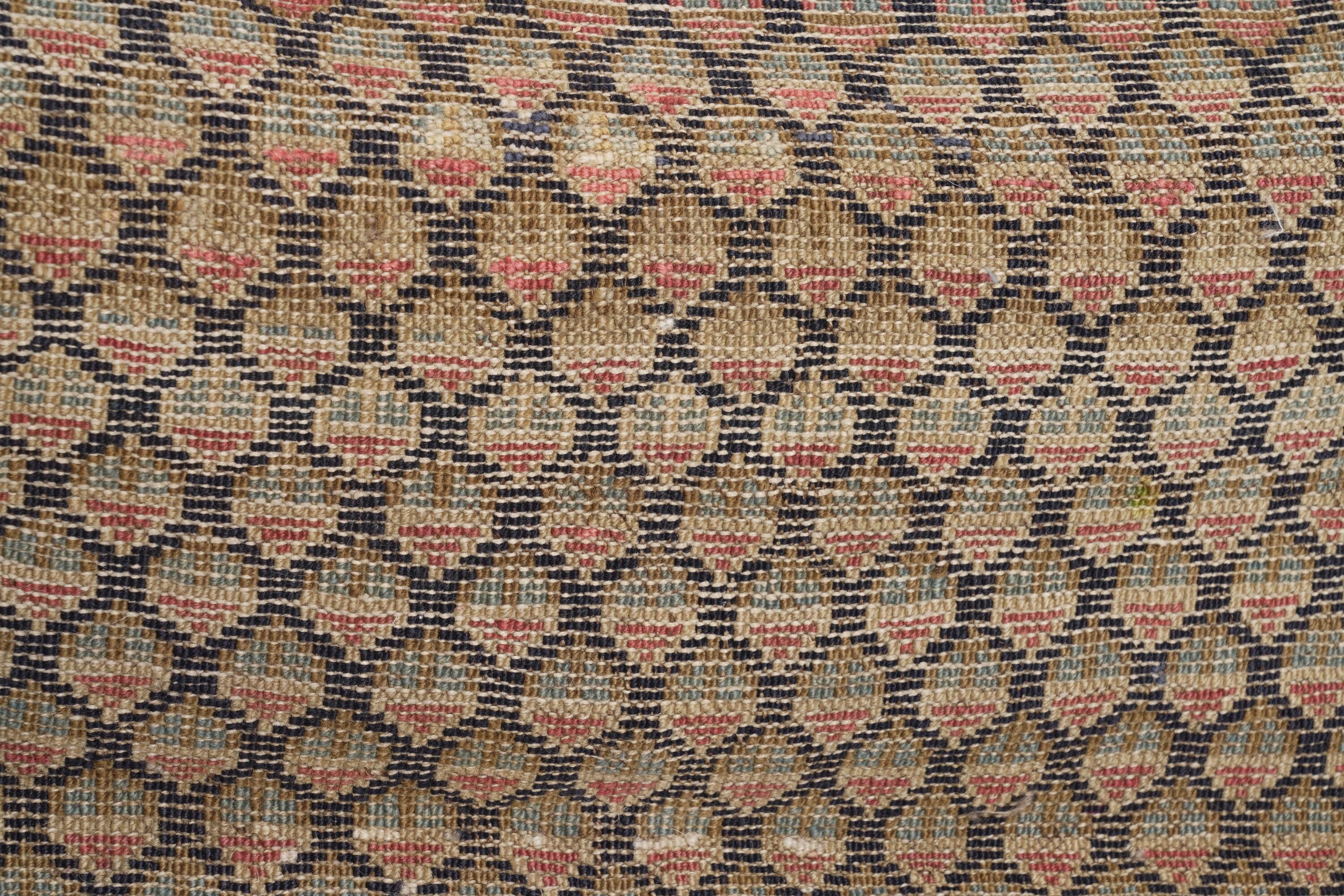 Tappeto Shirvan, Caucaso, fine XIX - inizio XX secolo, cm 170 x 109