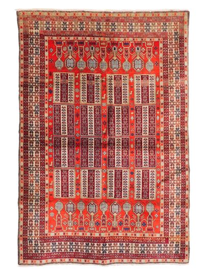Tappeto sud Persia, XX secolo, cm 191x130