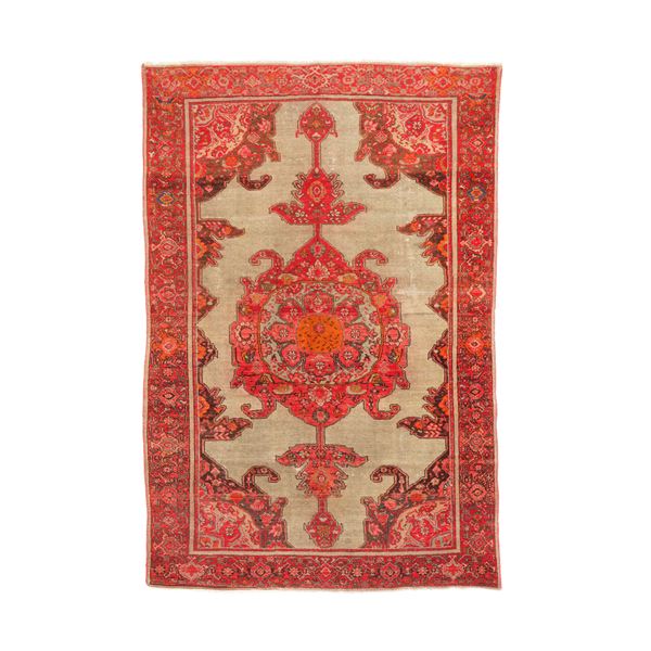 Elegante tappeto Senneh, Persia fine XIX inizio XX secolo
