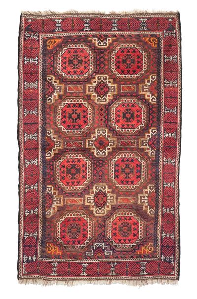 Tappeto Baluch, Persia, inizio XX secolo, dimensioni 160x94 cm