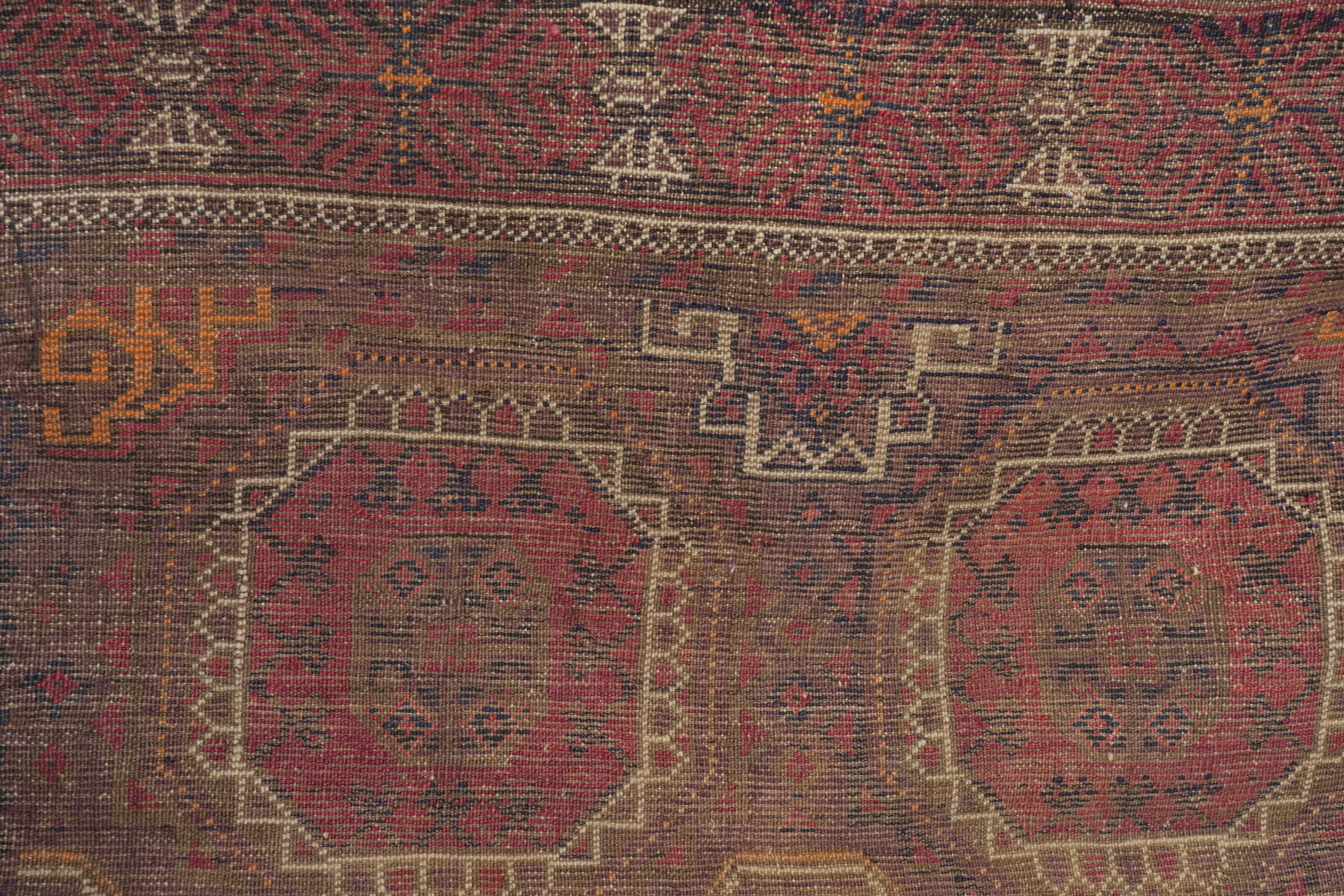 Tappeto Baluch, Persia, inizio XX secolo, dimensioni 160x94 cm