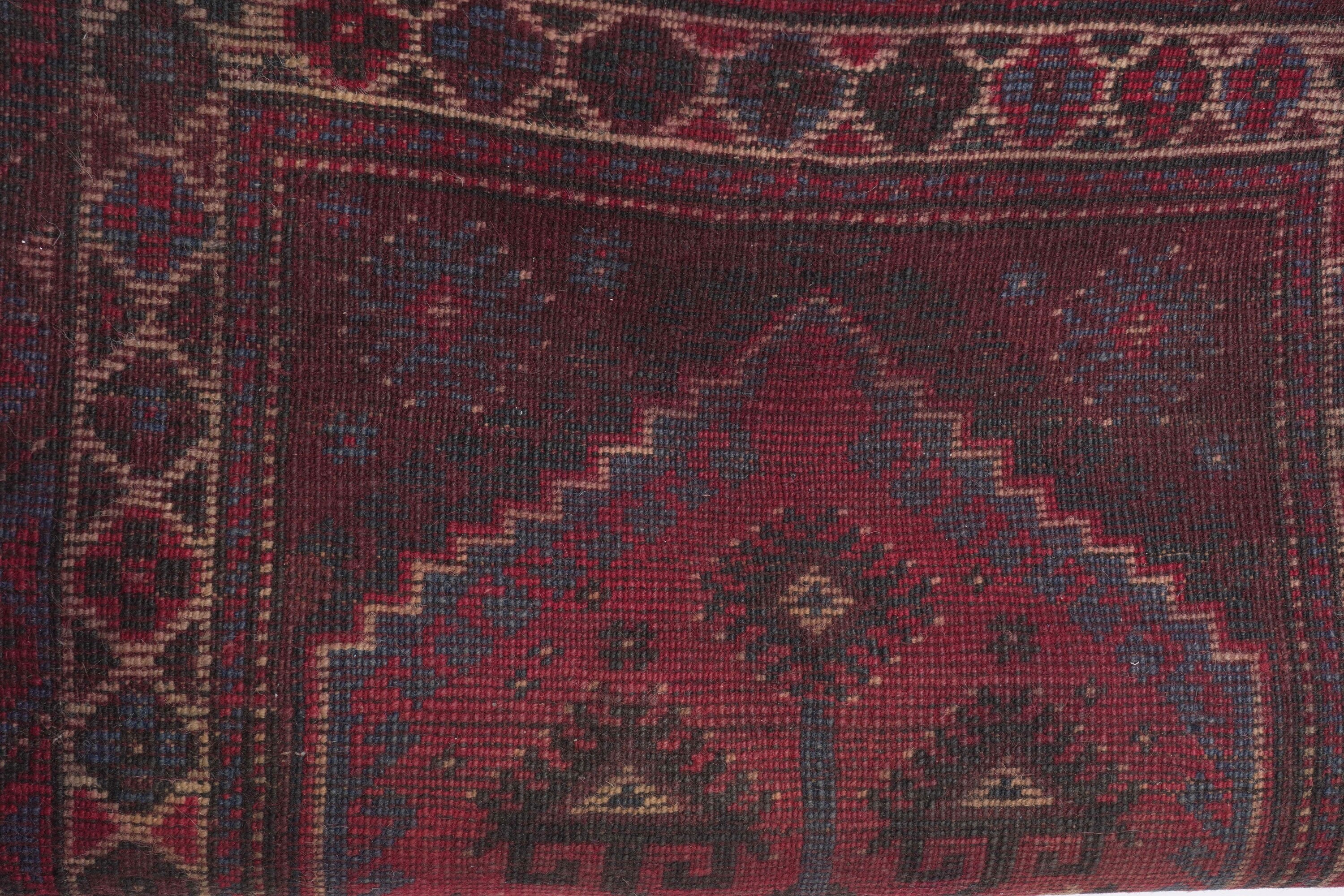 Tappeto persiano, metà XX secolo, cm 128x74