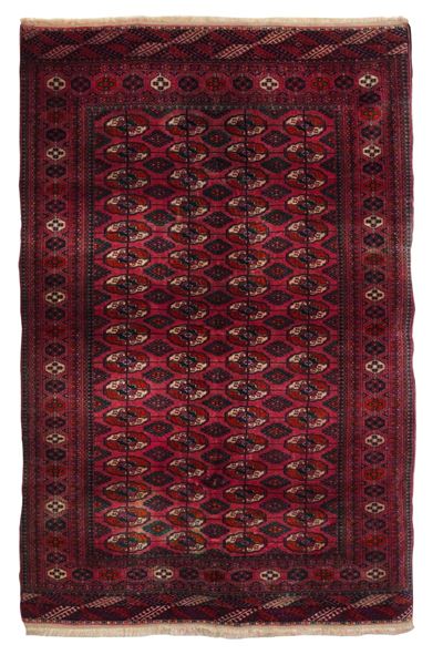 Tappeto Ovest Turkestan, XX secolo, cm 240x158