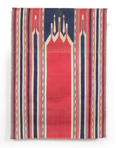 Kilim Durrie, preghiera, India, fine XIX - inizio XX secolo