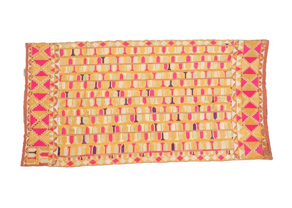 Scialle Phulkari, India XX secolo