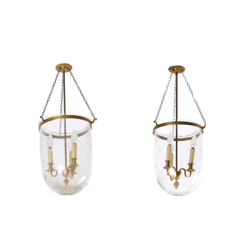 Coppia di lanterne  - Auction Antiques - Cambi Casa d'Aste
