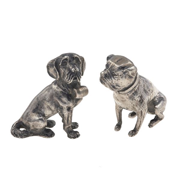 M. Buccellati. Due cani