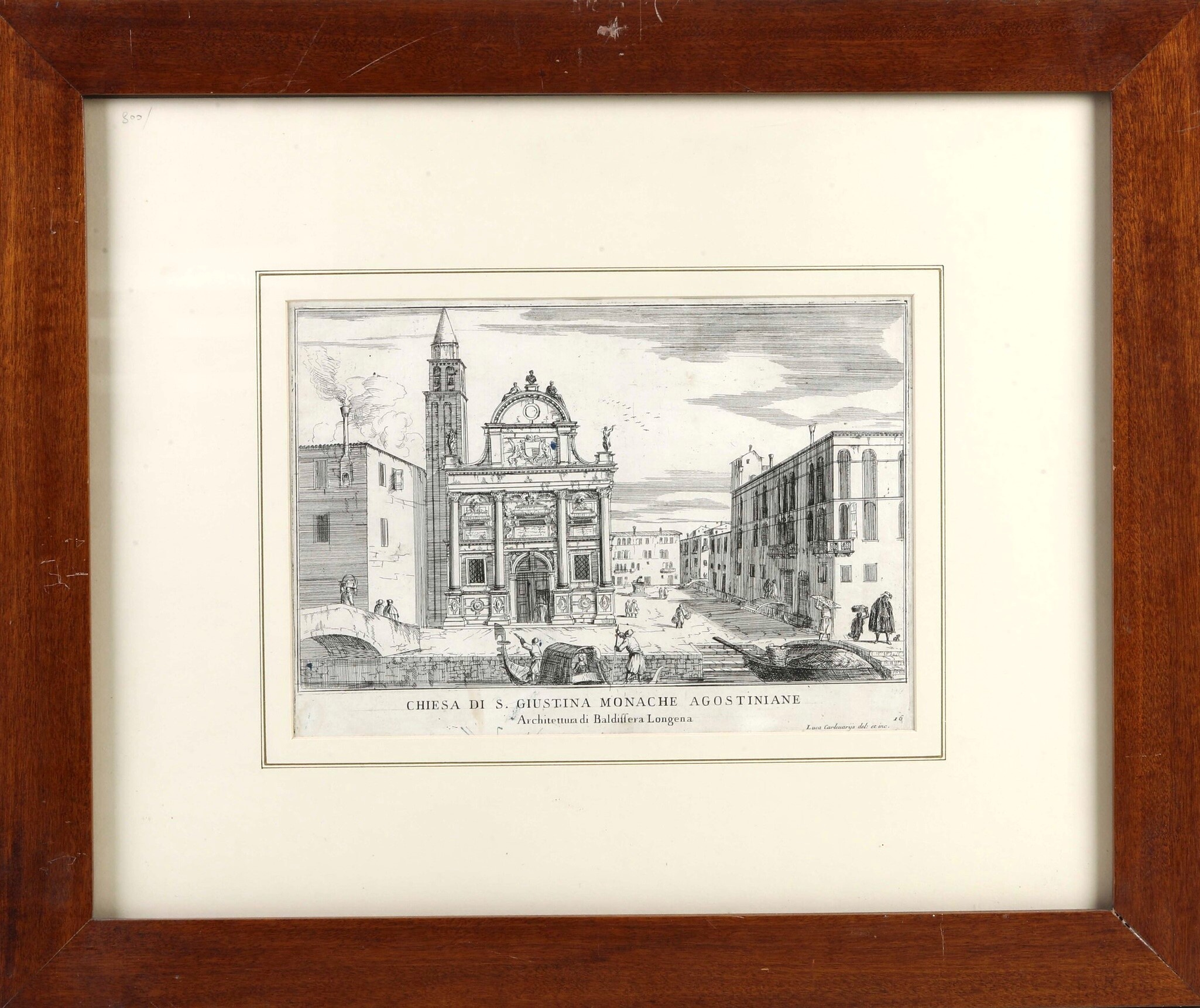Carlevarijs, Luca (1663-1730), Sei vedute di Venezia, acquaforte