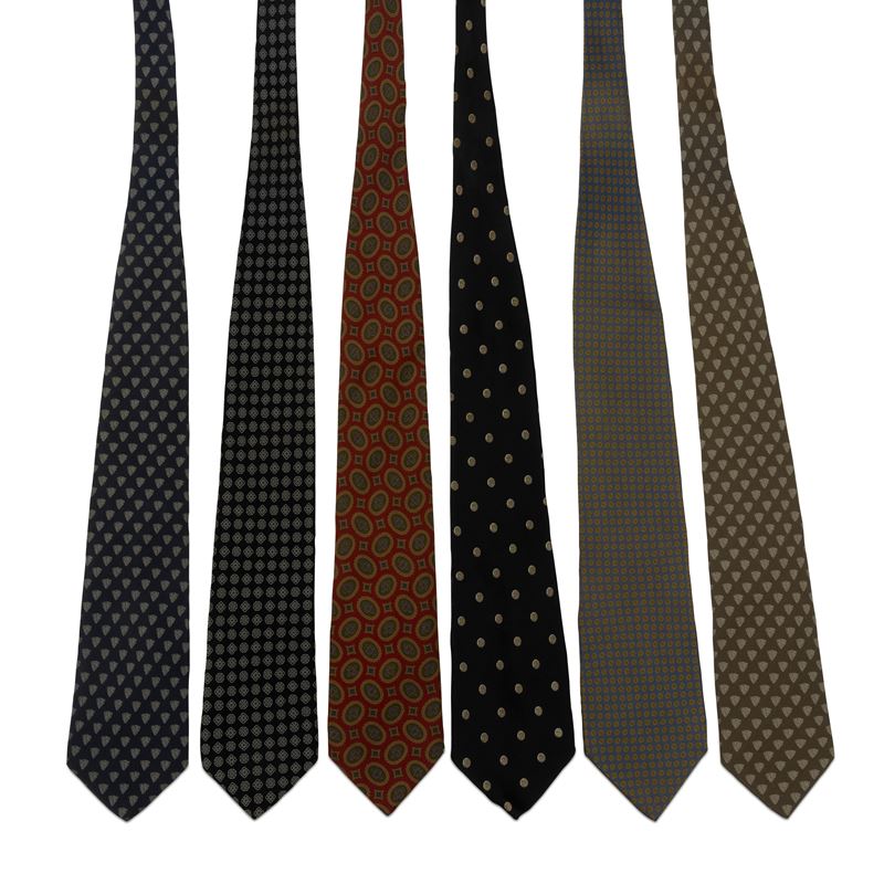 Giorgio Armani, Lotto di sei cravatte  - Auction Fashion Vintage - Cambi Casa d'Aste