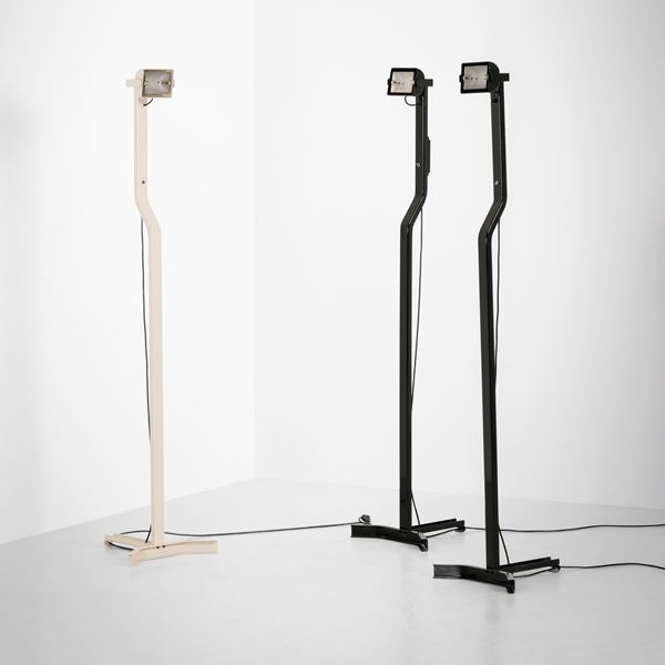 Tre lampade da terra mod. Sirio