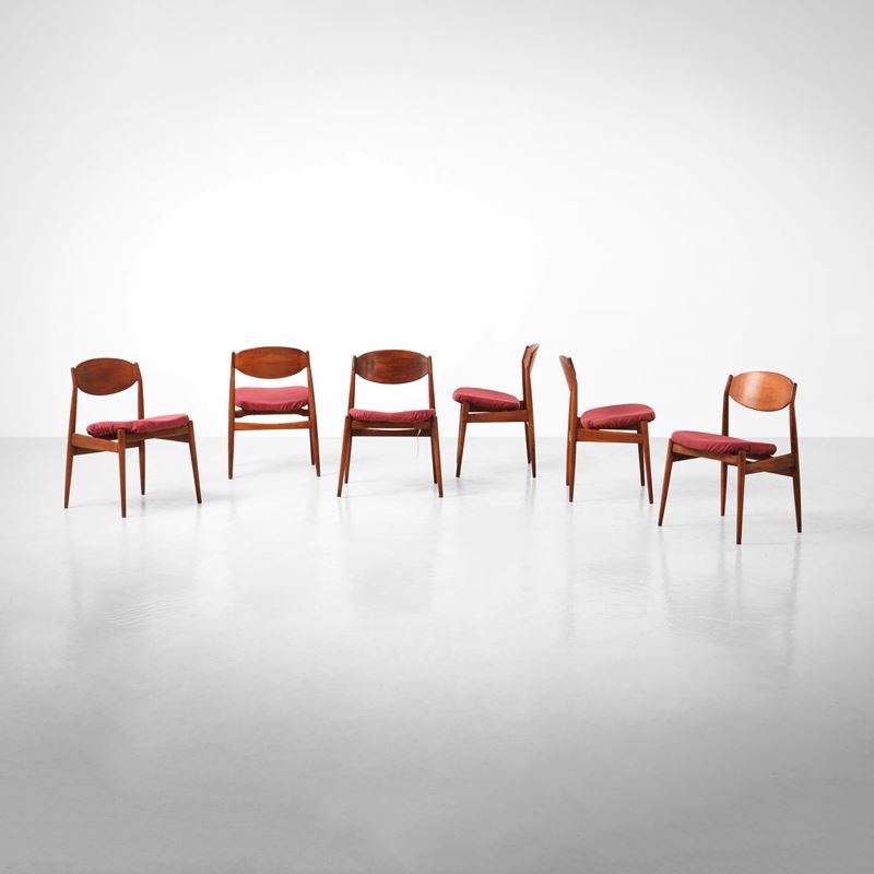 ISA : Sei sedie  - Asta Design - Cambi Casa d'Aste