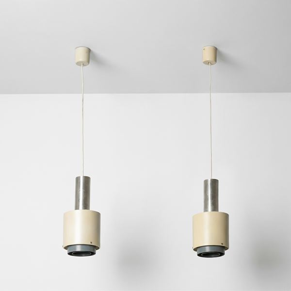 Gino Sarfatti - Due lampade a sospensione