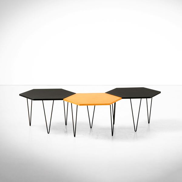 Gio Ponti - Tre tavoli bassi