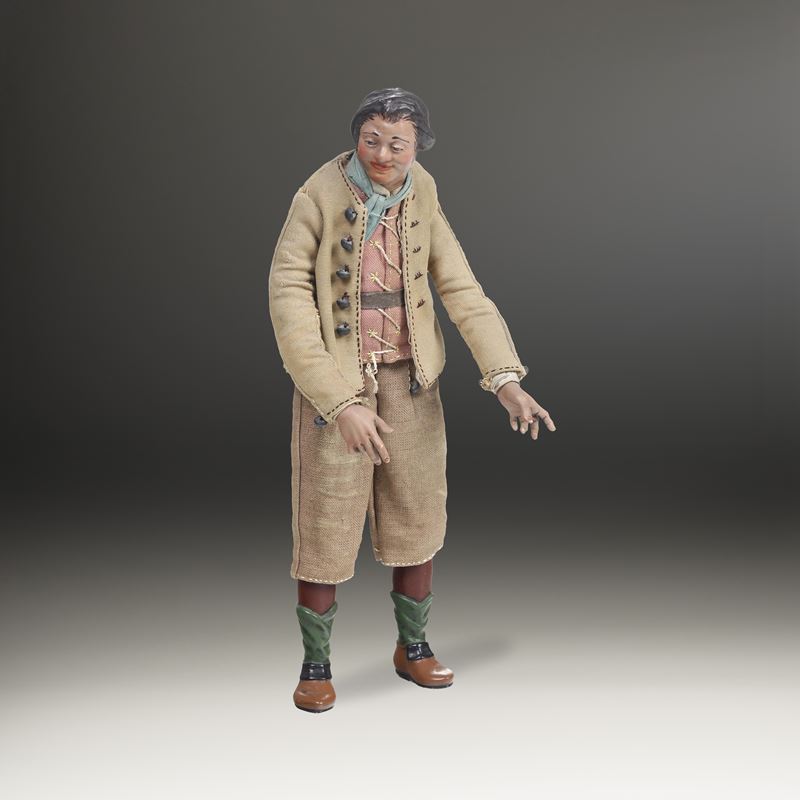 Popolano gobbo. Arte presepiale napoletana del XIX secolo  - Auction Sculpture and Works of Art - Cambi Casa d'Aste