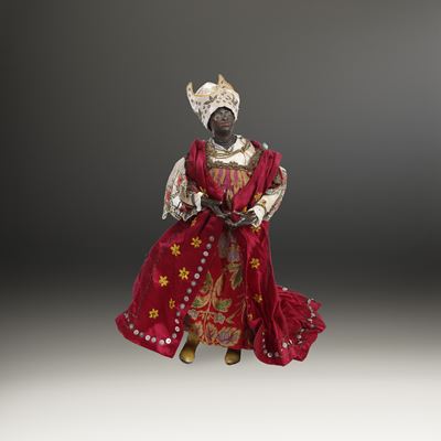 Re Mago, Baldassarre. Arte Presepiale Genovese del XIX Secolo