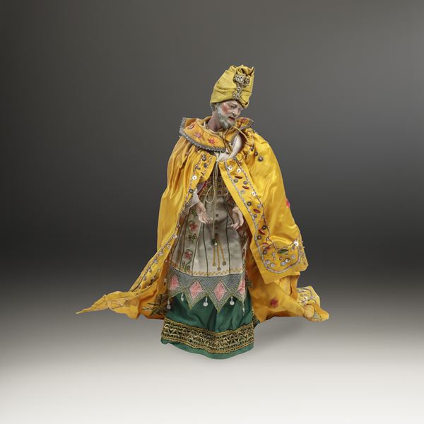 Re mago, Melchiorre. Arte presepiale genovese del XIX secolo