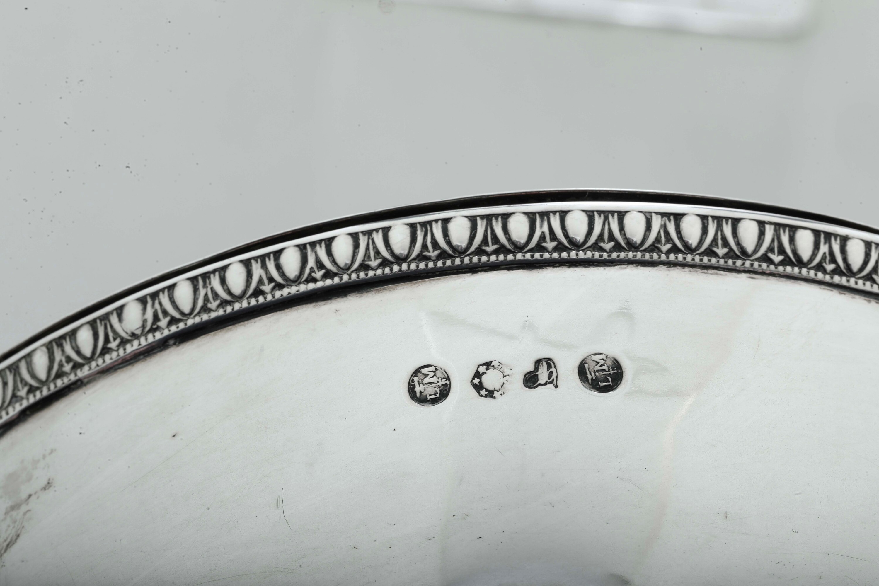Tazza da Puerpera. Padova, Argentiere Luigi Merlo (attivo dal 1802 al 1830)