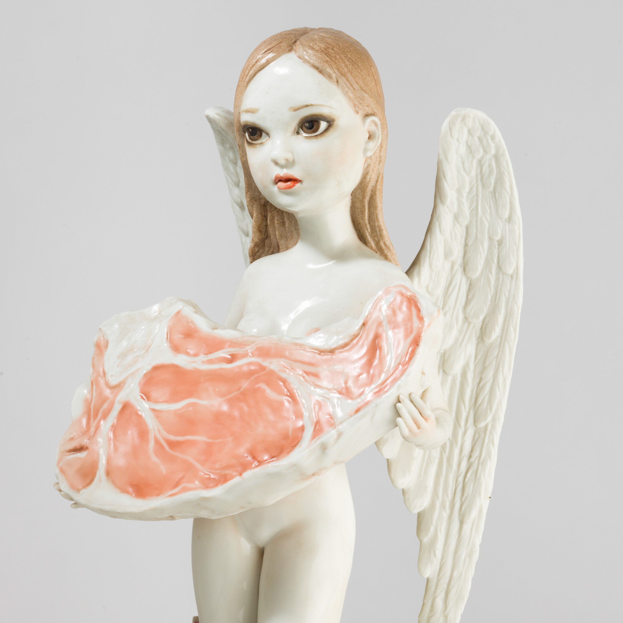 Mark Ryden - Angel of Meat - Scultura in porcellana