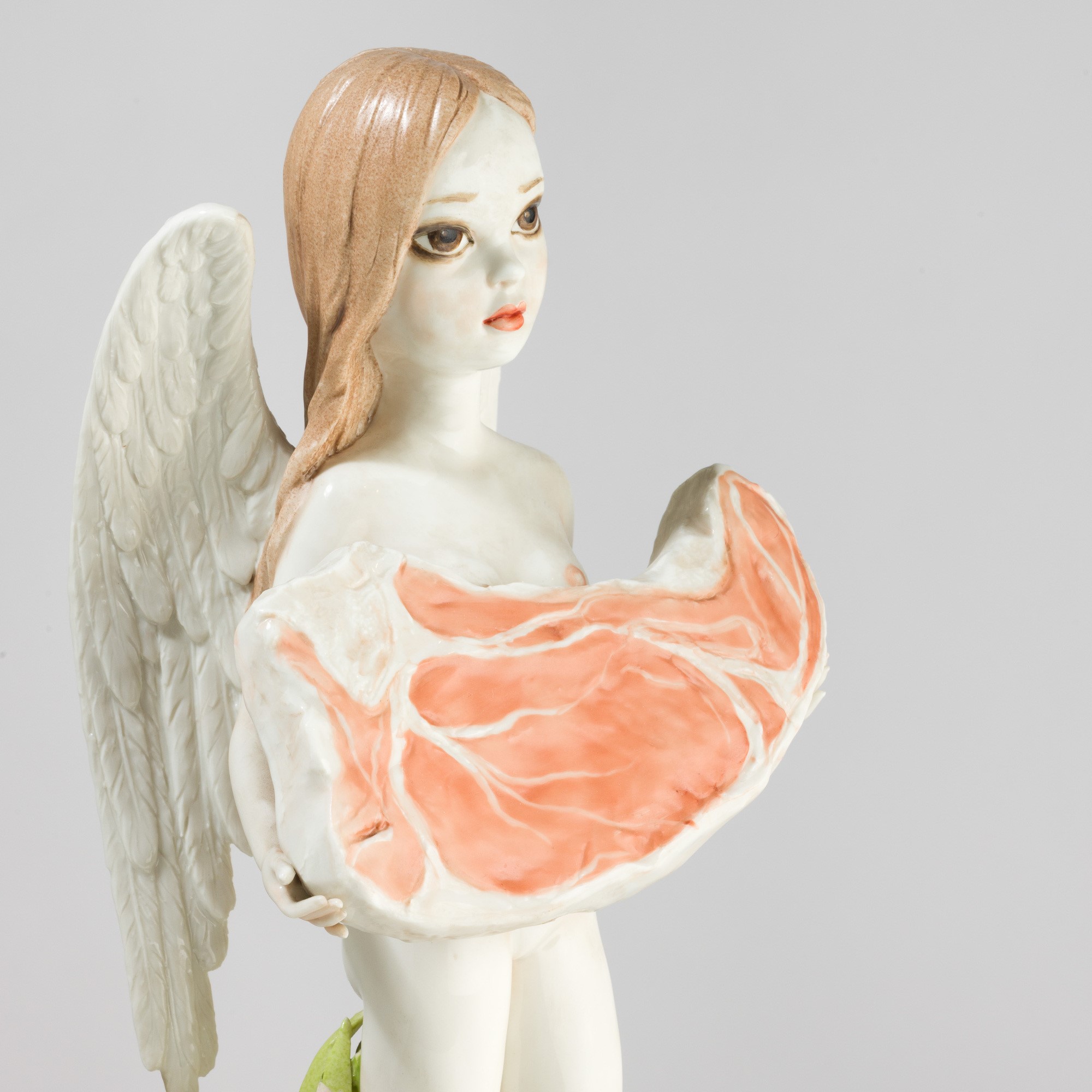 Mark Ryden - Angel of Meat - Scultura in porcellana