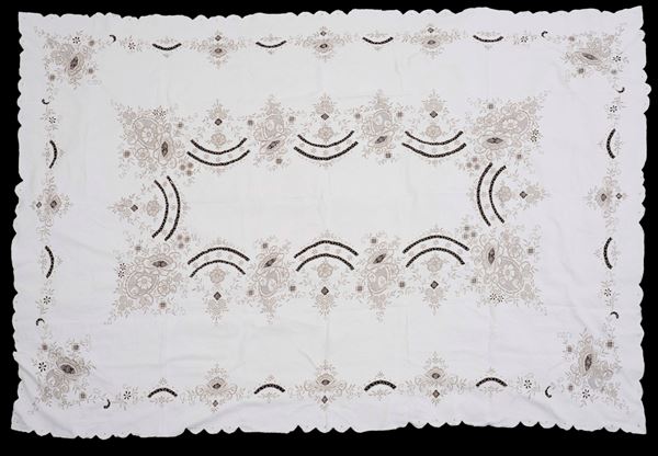 Tovaglia con dodici tovaglioli, XX secolo